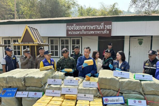 Chiang Rai Authorities Seize 6 Million Meth Pills