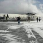 Delta Air Lines Bombardier CRJ900 Crashes in Toronto