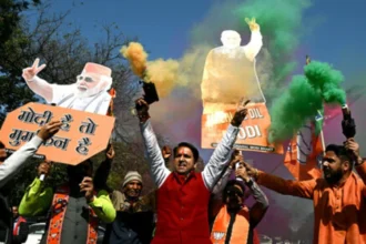 Modi's BJP Wins Historic Victory in Delhi, Ends AAP's 12-Year Rule