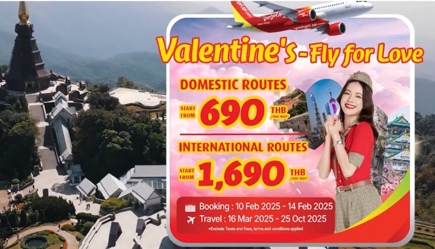 Vietjet Welcomes Valentine's Day