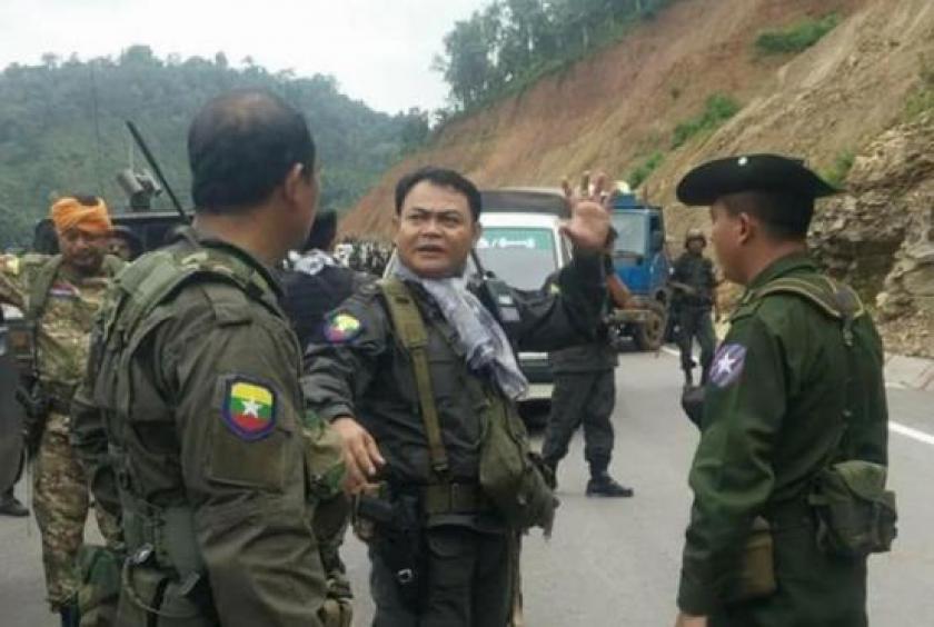 Myanmar war lord Saw Chit Thu