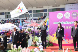 Senior Athletics Games Comes to a Close in Chiang Rai