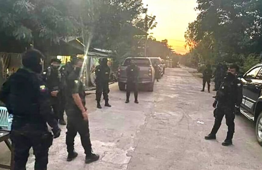 police,Tachileik, Myanmar,