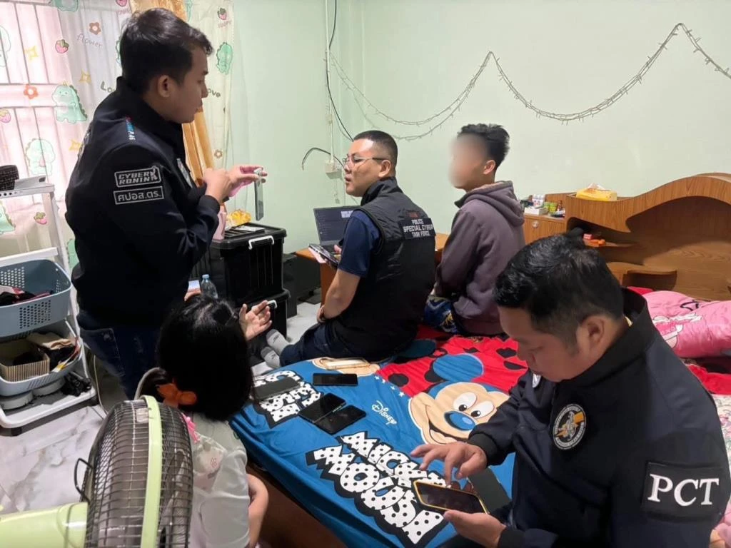 Cyber Police Shut Down Two Online Gambling Operations in Chiang Rai