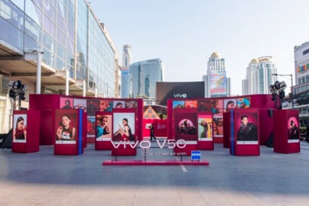 vivo VLOVE Portrait Gallery at Central World Bangkok