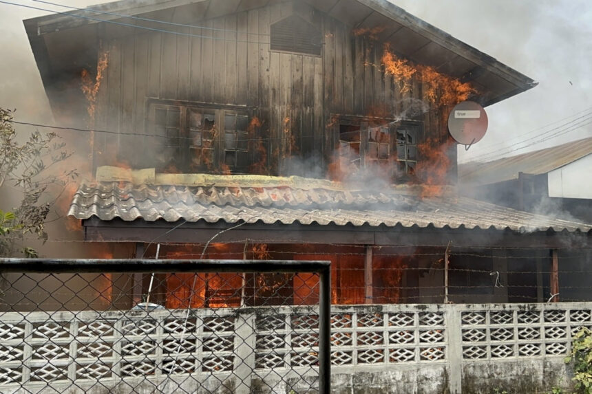 Chiang Rai House Fire