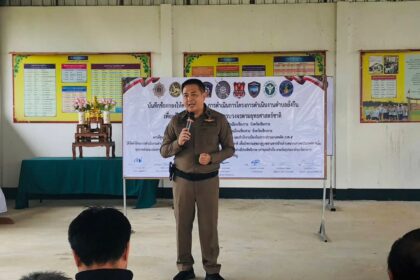 Ban Du Police Station Launches "Sustainable Community" Project