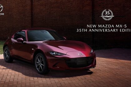 Mazda has unveiled the Mazda MX-5 35th Anniversary Edition, a special release of its iconic sports roadster.